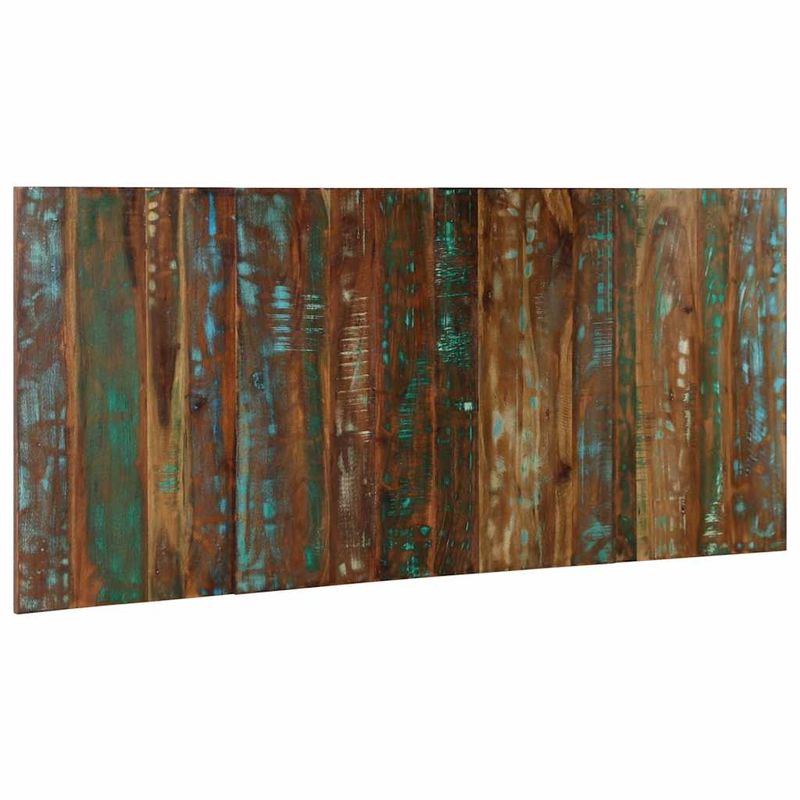 Casa si Gradina - Mobilier - Paturi si accesorii - Accesorii paturi - Tablie de pat multicolora 180 cm lemn masiv recuperat, mărime 180x1.5x80 cm - Infinity.ro