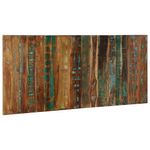 Casa si Gradina - Mobilier - Paturi si accesorii - Accesorii paturi - Tablie de pat multicolora 180 cm lemn masiv recuperat, mărime 180x1.5x80 cm - Infinity.ro