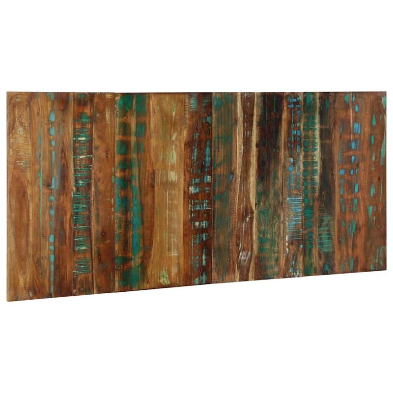 Casa si Gradina - Mobilier - Paturi si accesorii - Accesorii paturi - Tablie de pat multicolora 180 cm lemn masiv recuperat, mărime 180x1.5x80 cm - Infinity.ro