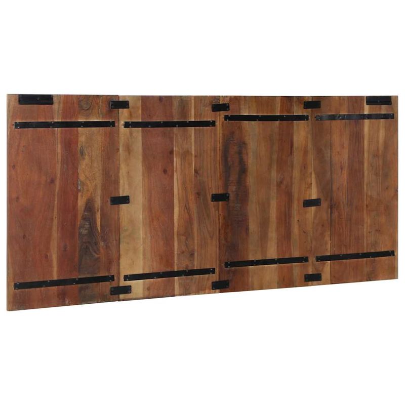 Casa si Gradina - Mobilier - Paturi si accesorii - Accesorii paturi - Tablie de pat multicolora 180 cm lemn masiv recuperat, mărime 180x1.5x80 cm - Infinity.ro