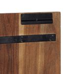 Casa si Gradina - Mobilier - Paturi si accesorii - Accesorii paturi - Tablie de pat multicolora 180 cm lemn masiv recuperat, mărime 180x1.5x80 cm - Infinity.ro