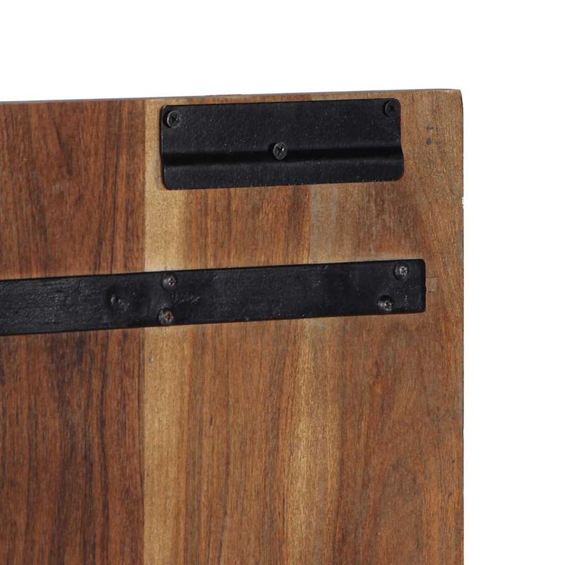 Casa si Gradina - Mobilier - Paturi si accesorii - Accesorii paturi - Tablie de pat multicolora 180 cm lemn masiv recuperat, mărime 180x1.5x80 cm - Infinity.ro