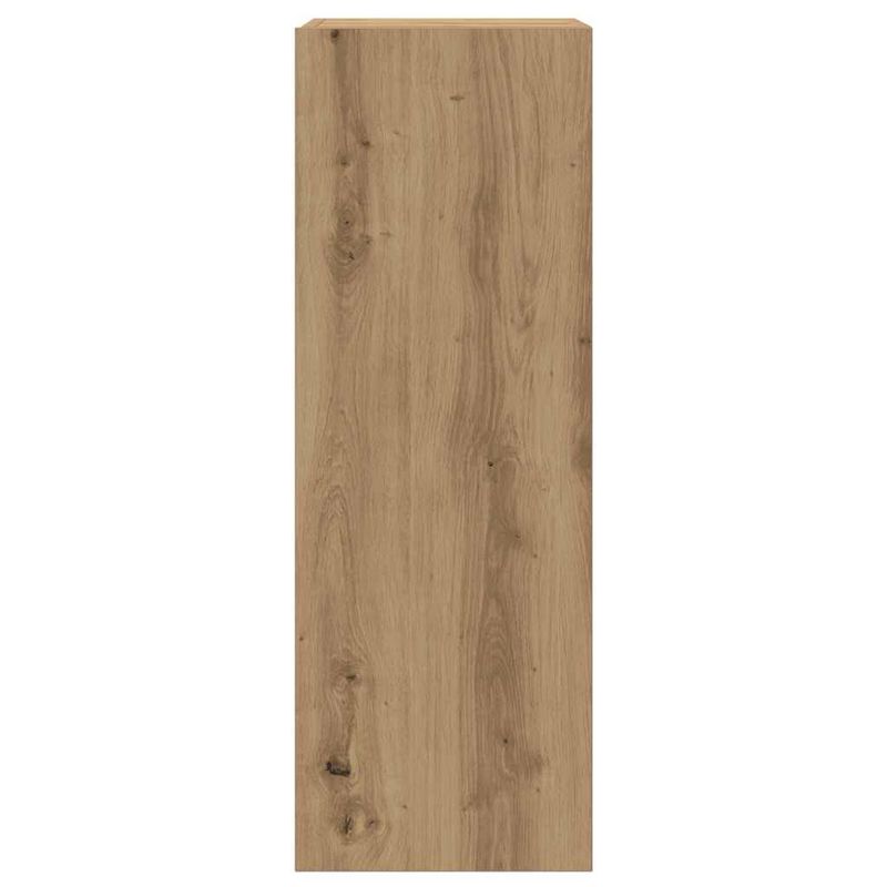 Casa si Gradina - Mobilier - Seturi de mobilier - Seturi living - Set dulap TV 4 piese montat pe perete Stejar artizanal - Infinity.ro