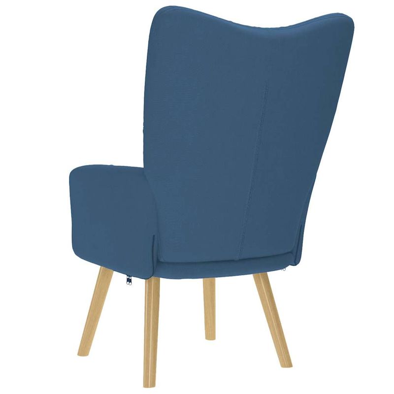Casa si Gradina - Mobilier - Scaune si fotolii - Fotolii - Fotoliu de relaxare, albastru, material textil - Infinity.ro