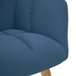 Casa si Gradina - Mobilier - Scaune si fotolii - Fotolii - Fotoliu de relaxare, albastru, material textil - Infinity.ro