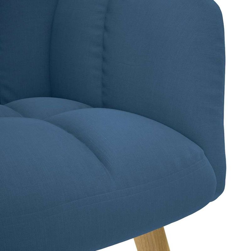 Casa si Gradina - Mobilier - Scaune si fotolii - Fotolii - Fotoliu de relaxare, albastru, material textil - Infinity.ro