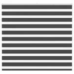Casa si Gradina - Textile si covoare - Rulouri si jaluzele - Jaluzea tip zebra neagra latime tesatura 155,9 cm poliester, mărime 160x100 cm - Infinity.ro