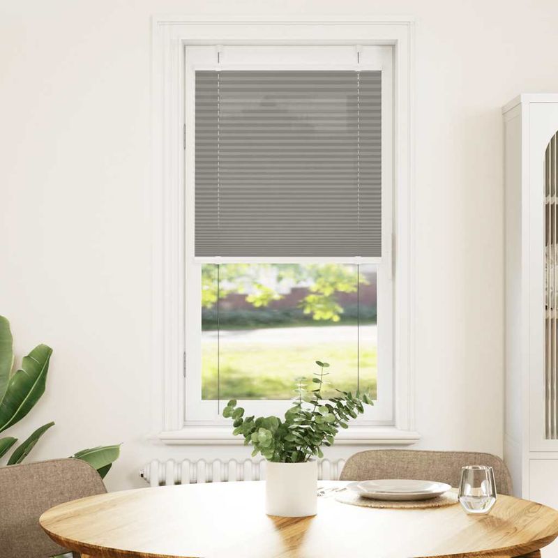 Casa si Gradina - Textile si covoare - Rulouri si jaluzele - Jaluza plisata Antracit 65x150 cm Latime tesatura 64,4 cm - Infinity.ro