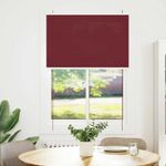 Casa si Gradina - Textile si covoare - Rulouri si jaluzele - Jaluza plisata Bordeaux Rosu 95x150 cm Latime tesatura 94,4 cm - Infinity.ro