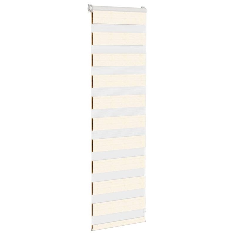 Casa si Gradina - Textile si covoare - Rulouri si jaluzele - Jaluzea tip zebra 45x100 cm latime tesatura 40,9 cm poliester, bej marmorat - Infinity.ro