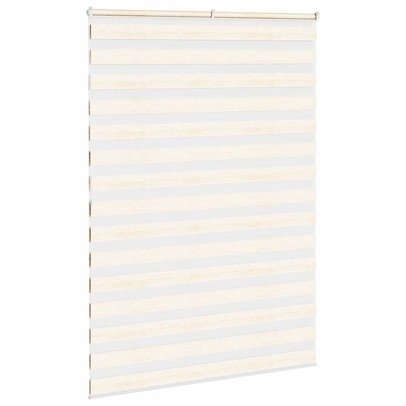 Casa si Gradina - Textile si covoare - Rulouri si jaluzele - Jaluzea tip zebra 160x200 cm latime tesatura 155,9 cm poliester, bej marmorat - Infinity.ro