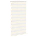 Casa si Gradina - Textile si covoare - Rulouri si jaluzele - Jaluzea tip zebra 80x100 cm latime tesatura 75,9 cm poliester, bej marmorat - Infinity.ro