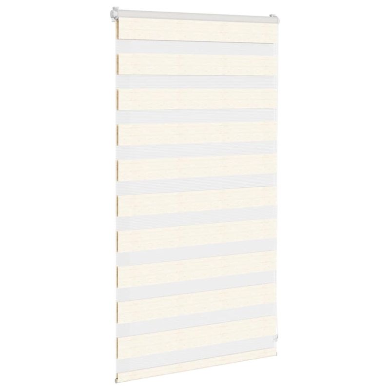 Casa si Gradina - Textile si covoare - Rulouri si jaluzele - Jaluzea tip zebra 80x100 cm latime tesatura 75,9 cm poliester, bej marmorat - Infinity.ro