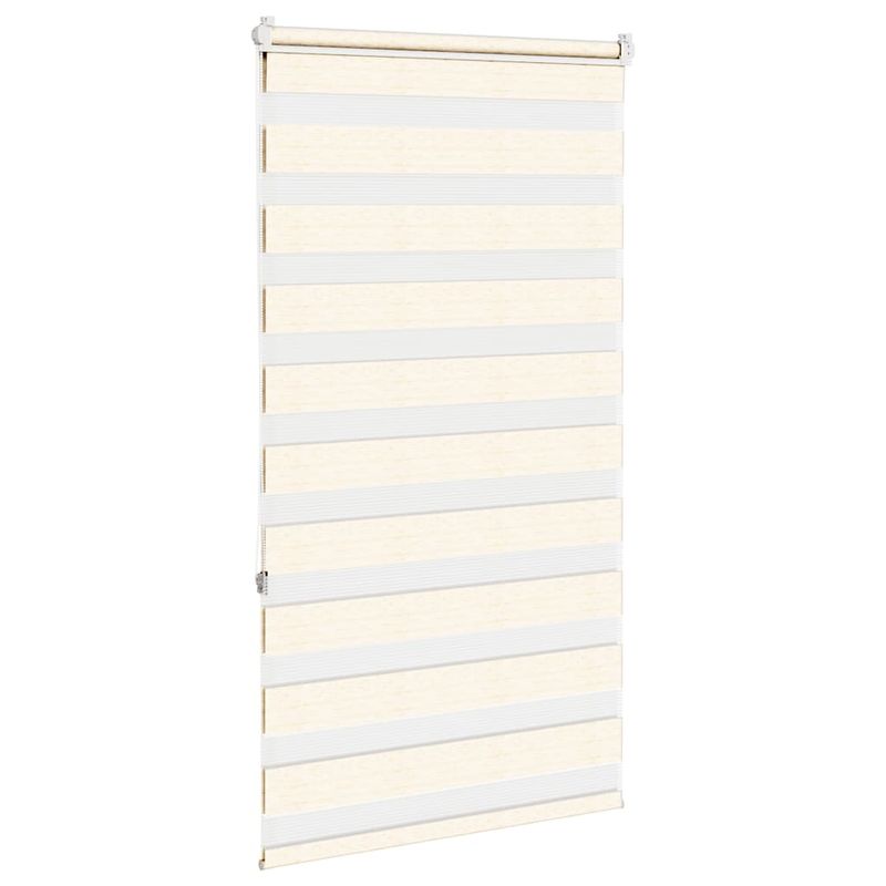 Casa si Gradina - Textile si covoare - Rulouri si jaluzele - Jaluzea tip zebra 90x150 cm latime tesatura 85,9 cm poliester, bej marmorat - Infinity.ro