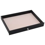 Casa si Gradina - Sanitare - Suporturi si accesorii baie - Accesorii baie - Cutie de bijuterii 10 straturi cu suport pentru ceasuri negru - Infinity.ro