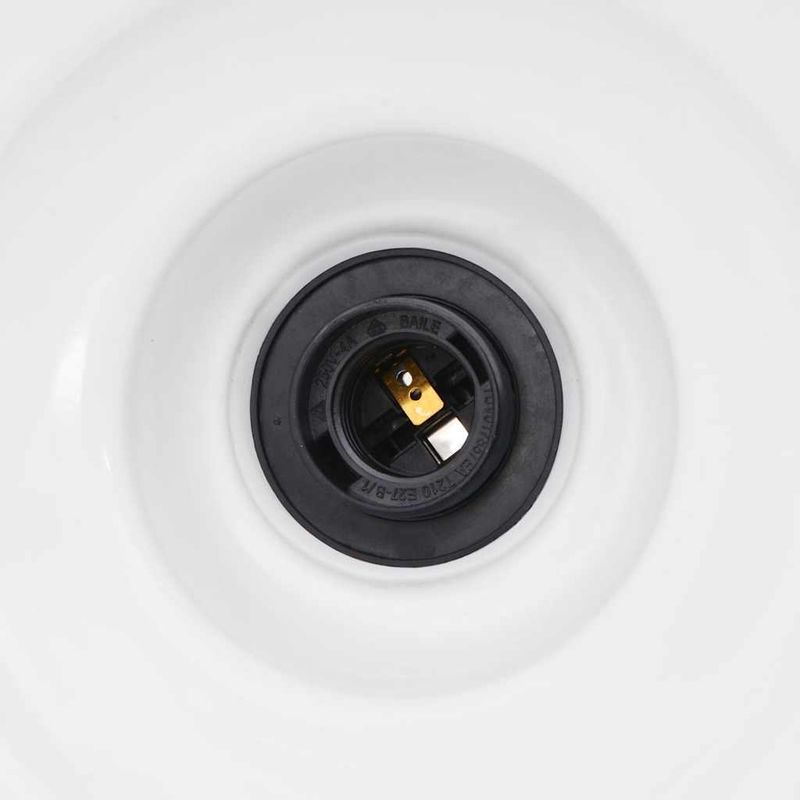 Casa si Gradina - Corpuri si surse de iluminat - Veioze si lampi - Lampi de veghe - Lampa suspendata reglabila pe inaltime E27 rosu lucios metal - Infinity.ro