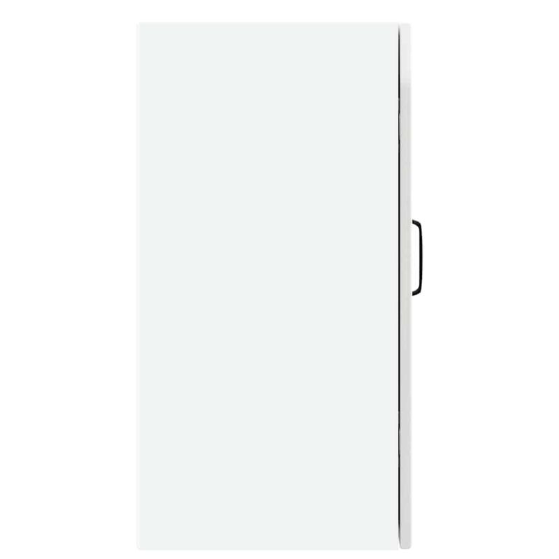 Casa si Gradina - Mobilier - Comode si corpuri - Corpuri bucatarie - Dulap de bucatarie "Lucca" din lemn prelucrat alb lucios, mărime 30x31x60 cm, model 1x dulap de perete (1 ușă) - Infinity.ro