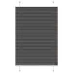 Casa si Gradina - Textile si covoare - Rulouri si jaluzele - Jaluza plisata negru 95x150 cm Latime tesatura 94,4cm poliester - Infinity.ro