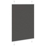 Casa si Gradina - Textile si covoare - Rulouri si jaluzele - Jaluza plisata negru 95x150 cm Latime tesatura 94,4cm poliester - Infinity.ro
