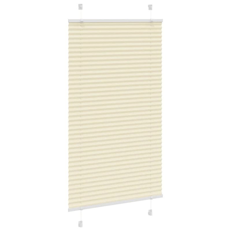 Casa si Gradina - Textile si covoare - Rulouri si jaluzele - Jaluza plisata Crem 70x150 cm Latime tesatura 69,4 cm - Infinity.ro