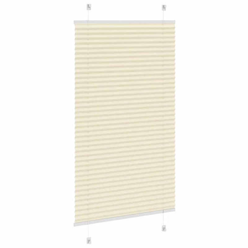 Casa si Gradina - Textile si covoare - Rulouri si jaluzele - Jaluza plisata Crem 70x150 cm Latime tesatura 69,4 cm - Infinity.ro