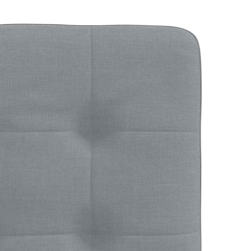 Casa si Gradina - Mobilier - Scaune si fotolii - Scaune - Scaune de bucatarie pivotante, 4 buc., gri deschis, textil - Infinity.ro