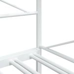 Casa si Gradina - Mobilier - Paturi si accesorii - Paturi - Pat de zi cu saia fara saltea Alb 107x203 cm Otel - Infinity.ro