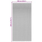 Casa si Gradina - Textile si covoare - Perdele si draperii - Perdele - Perdele pentru usa cu insecte imprimeu bambus 100x200 cm bambus - Infinity.ro