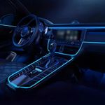 Casa si Gradina - Corpuri si surse de iluminat - Benzi LED - Banda LED RGB cu lumina ambientala pentru interiorul masinii, 2m, 3m sau 5m lungime, 2m - Infinity.ro