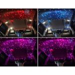 Auto si Moto - Electrice auto - Iluminare si semnalizare - Becuri auto - Kit cu fire optice LED RGBW pentru plafonul masinii, 16W, 300 de fire cu lungime de 3m - Infinity.ro