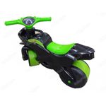 Jucarii, Copii si Bebe - Jucarii si jocuri - Vehicule si jucarii cu telecomanda - Motociclete de jucarie - Motocicleta pentru copii de 3 ani+, Ride-on de curse Doloni cu sunete si lumini, negru cu verde - Infinity.ro