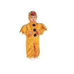 Jucarii, Copii si Bebe - Jucarii si jocuri - Jucarii de rol - Masti si costume copii - Costum pui de gaina pentru copii, plusat, 1-2 ani, 66cm, Galben - Infinity.ro