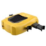 Auto si Moto - Piese auto si accesorii - Caroserie - Grile de ventilatie si accesorii - Ventilator universal pentru scaunul masinii, portabil, din ABS, cu 3 viteze, 19x3.5x3.5 cm, galben - Infinity.ro