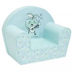 Casa si Gradina - Mobilier - Mobilier copii - Mobilier camera copiilor - Fotoliu din burete pentru copii, New Baby, mere, verde - Infinity.ro