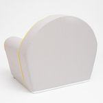 Casa si Gradina - Mobilier - Mobilier copii - Mobilier camera copiilor - Fotoliu din burete pentru copii, New Baby, ananas, gri - Infinity.ro