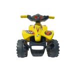 Jucarii, Copii si Bebe - Jucarii si jocuri - Jucarii de exterior - Masinute si vehicule pentru copii - Quad ATV electric pentru copii 3 ani+, Ride On, 35W putere, galben cu negru - Infinity.ro