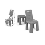 Casa si Gradina - Mobilier - Mobilier copii - Mobilier camera copiilor - Scaun taburet Doloni pentru copii 2 in 1, roz - Infinity.ro