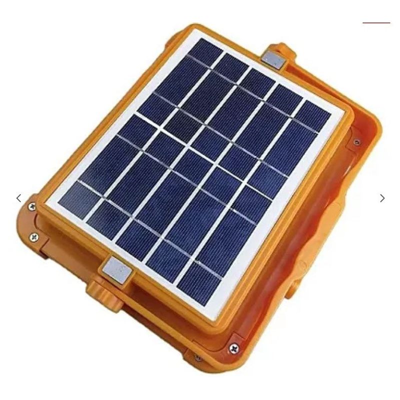 Casa si Gradina - Corpuri si surse de iluminat - Iluminat comercial si industrial - Proiectoare si lampi de lucru - Proiector led cu panou solar 100 W 16 CASETE D9 - Infinity.ro