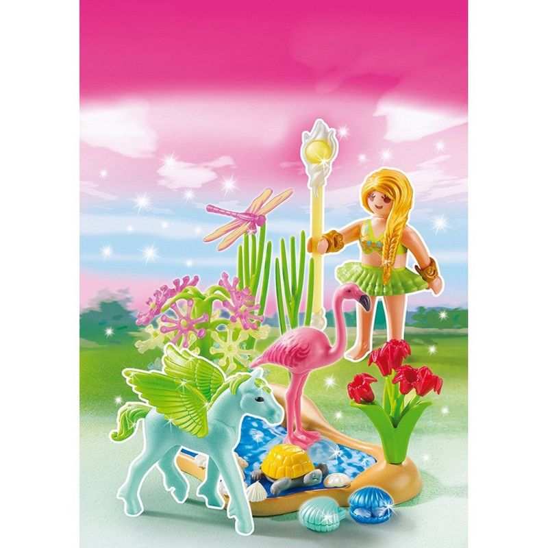 Jucarii, Copii si Bebe - Jucarii si jocuri - Figurine - Set de jucarii cu figurina Playmobil Zana verii cu cal inaripat si alte accesorii - Infinity.ro