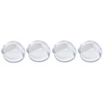 Casa si Gradina - Mobilier - Mobilier copii - Sisteme de siguranta - Protectii de Colt din Silicon Transparent pentru Mobila, set 4 bucati - Infinity.ro