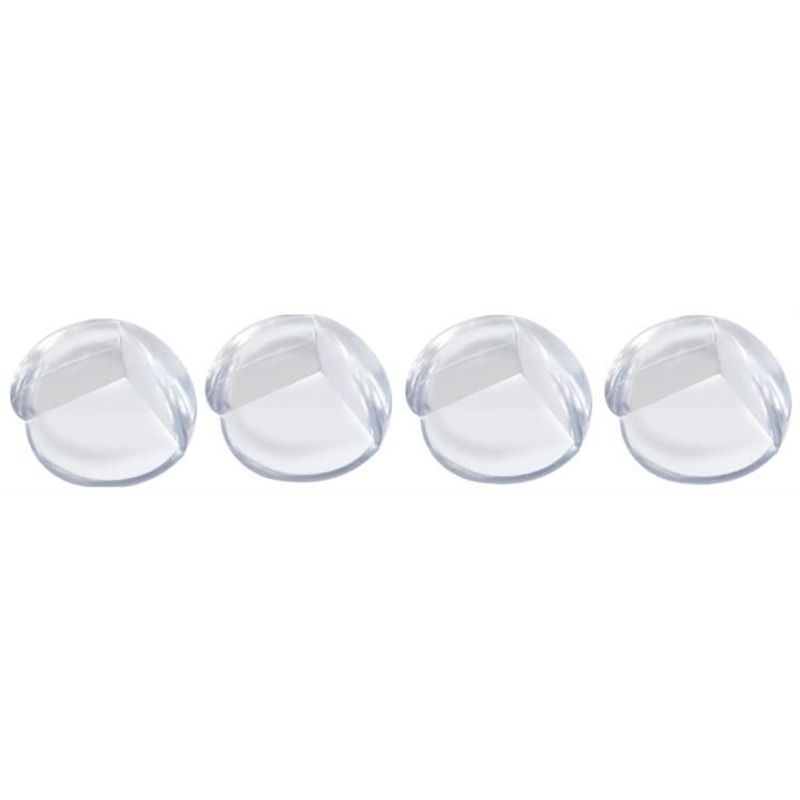 Casa si Gradina - Mobilier - Mobilier copii - Sisteme de siguranta - Protectii de Colt din Silicon Transparent pentru Mobila, set 4 bucati - Infinity.ro