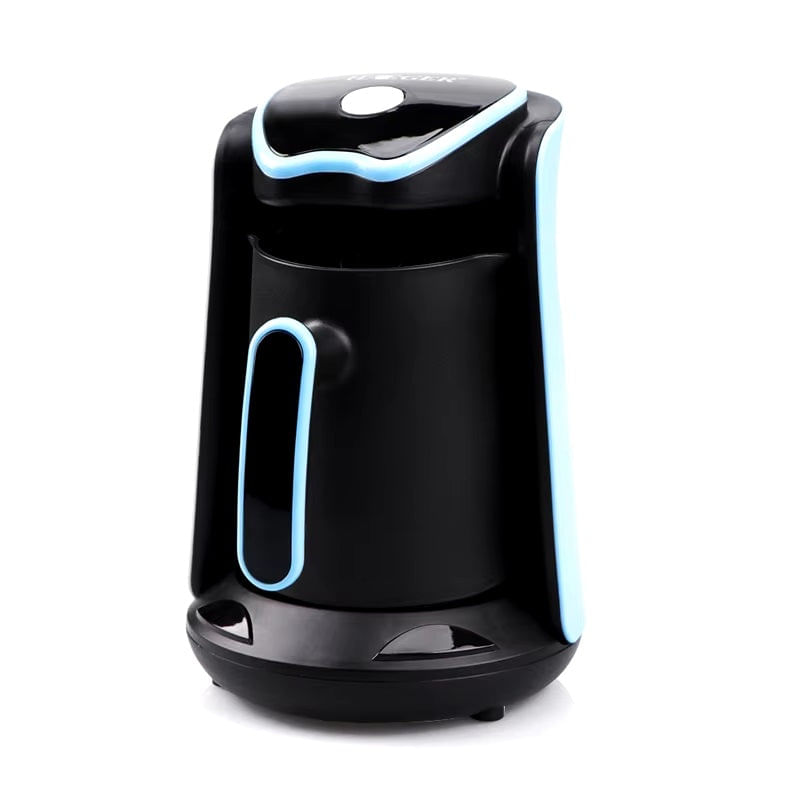 Casa si Gradina - Bucatarie si vesela - Cani si pahare - Cani si cesti - Cana Electrica pentru Cafea sau Ceai, 600W, 300ml, Negru cu Violet sau Bleu - Bleu - Infinity.ro
