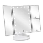 Ingrijire personala si Cosmetice - Machiaj - Oglinzi cosmetice - Oglinda Cosmetica LED Extensibila cu Buton Tactil - Infinity.ro