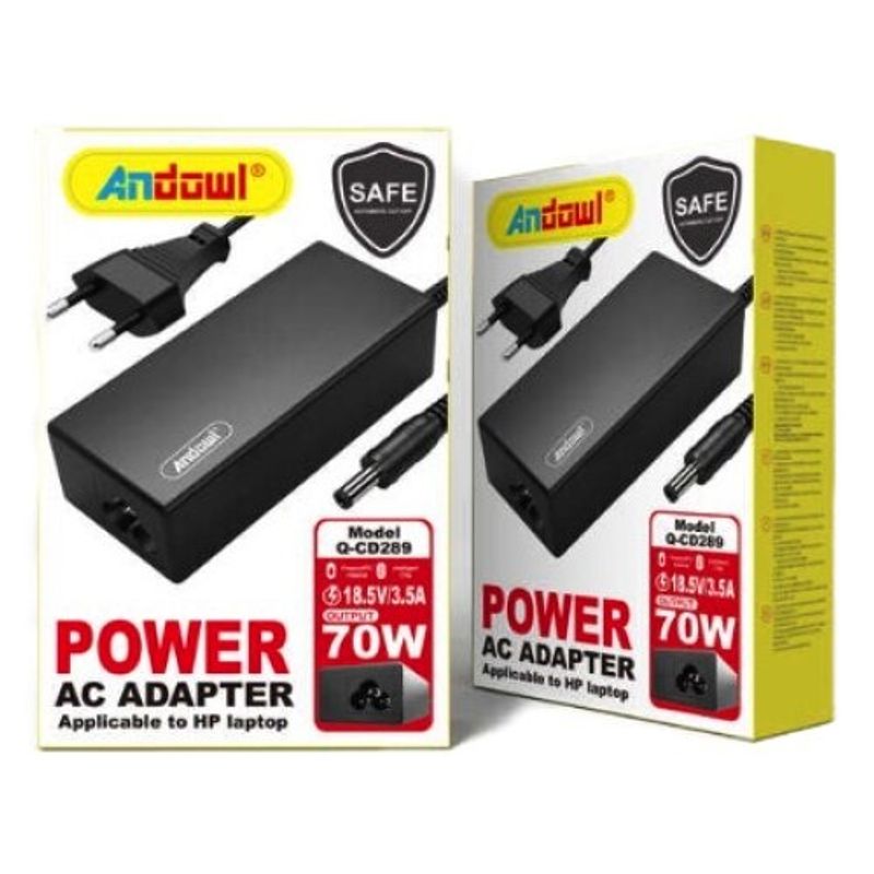 Laptop, Telefoane si Tablete - Laptopuri si accesorii - Accesorii Laptop - Incarcatoare laptop - Incarcator pentru laptop Asus, Lenovo, HP, Toshiba, 70W, 18.5V, 3.5A, mufa barrel 12mm cu pin - Infinity.ro