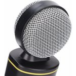 TV, Audio-Video si Foto - Audio profesionale - Microfoane profesionale - Microfon cu condensator de inregistrare, cu trepied, Negru, Negru - Infinity.ro