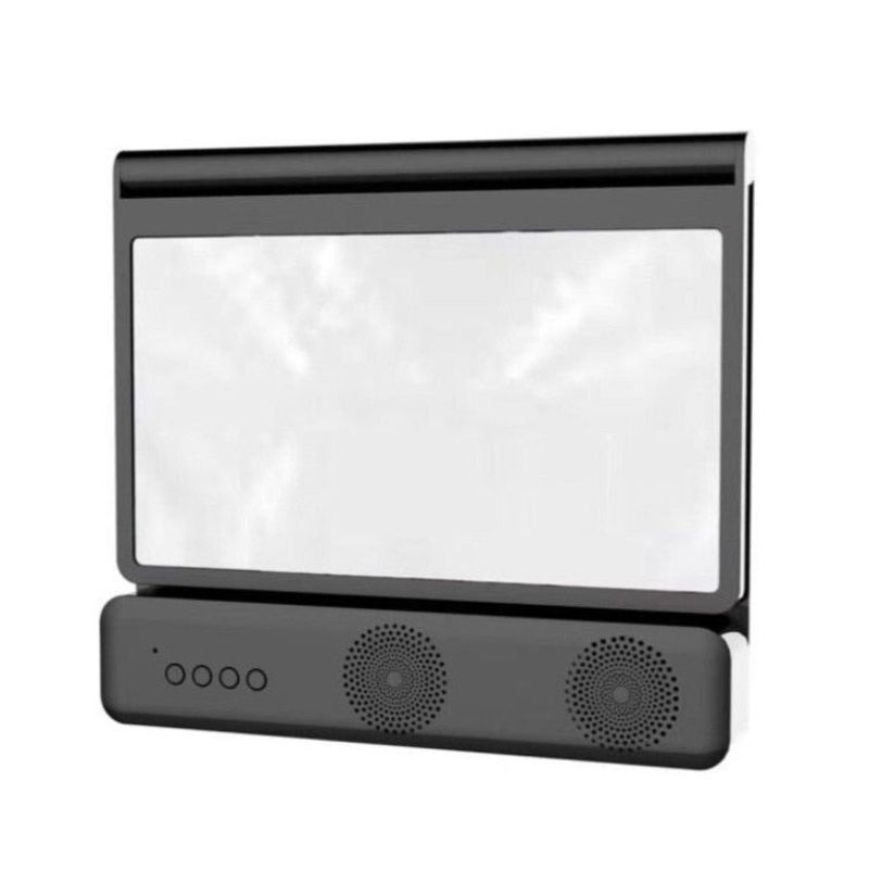 Laptop, Telefoane si Tablete - Telefoane mobile si accesorii - Accesorii Telefoane - Alte accesorii telefoane - Amplificator de imagine pentru smartphone, HD, cu difuzor bluetooth, de 10 inch, Negru - Infinity.ro