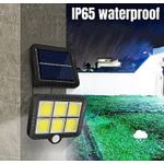 Casa si Gradina - Corpuri si surse de iluminat - Iluminat comercial si industrial - Proiectoare si lampi de lucru - Proiector SOLAR 10W 6 CASETTE COB SL-F120 Senzor de lumina si miscare - Infinity.ro