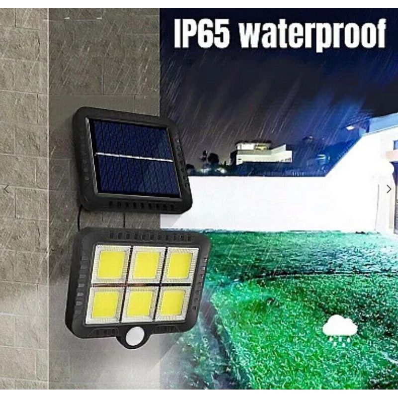 Casa si Gradina - Corpuri si surse de iluminat - Iluminat comercial si industrial - Proiectoare si lampi de lucru - Proiector SOLAR 10W 6 CASETTE COB SL-F120 Senzor de lumina si miscare - Infinity.ro