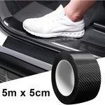 Carti si Birotica - Birotica - Accesorii de birou - Benzi adezive - Banda Adeziva Carbon pentru Protectie si Tuning, Interior sau Exterior Auto, 5x500cm, Negru - Infinity.ro