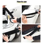 Carti si Birotica - Birotica - Accesorii de birou - Benzi adezive - Banda Adeziva Carbon pentru Protectie si Tuning, Interior sau Exterior Auto, 5x500cm, Negru - Infinity.ro